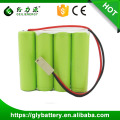 Paquete de batería AA 4.8v 1200mah Ni MH recargable